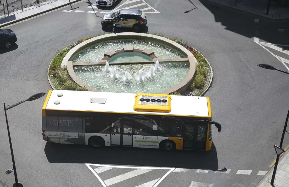 Una de les línies que es vol reforçar és l’L6 que fa el trajecte entre Andorra la Vella i Ordino.