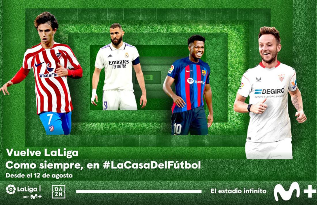 Els canals de futbol estaran disponibles des del 12 d'agost.