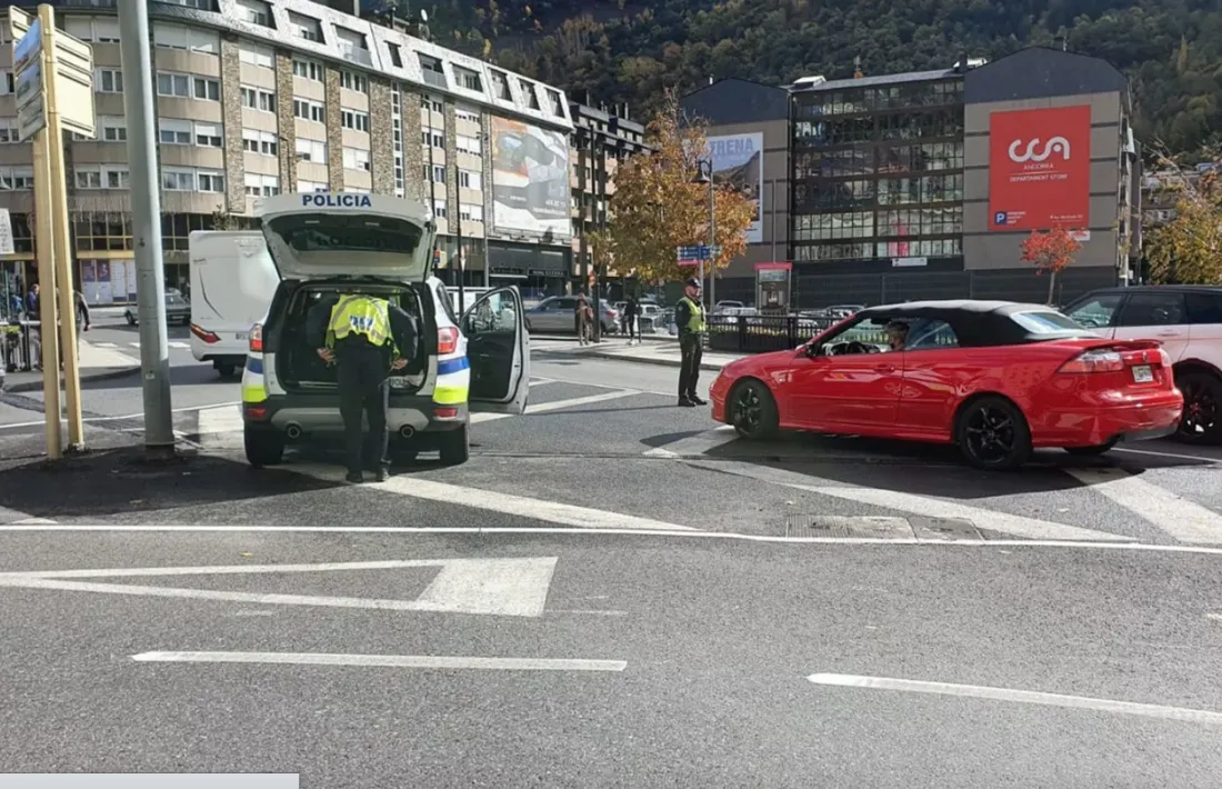 Un control policial.