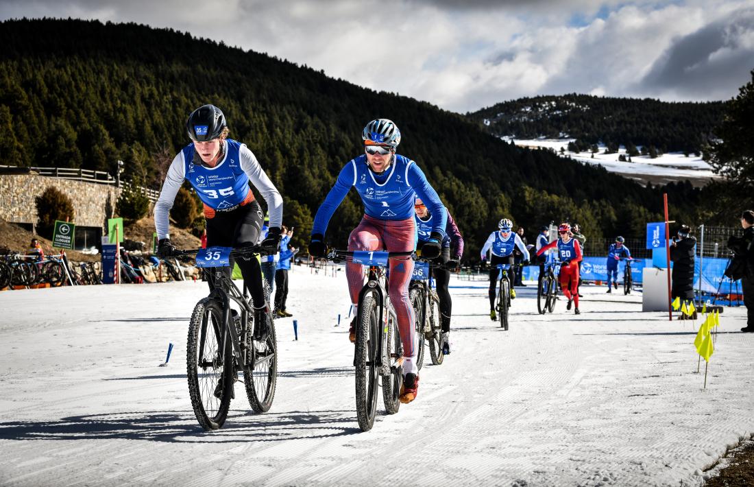 Una edició anterior de l'Andorra Winter Triathlon.