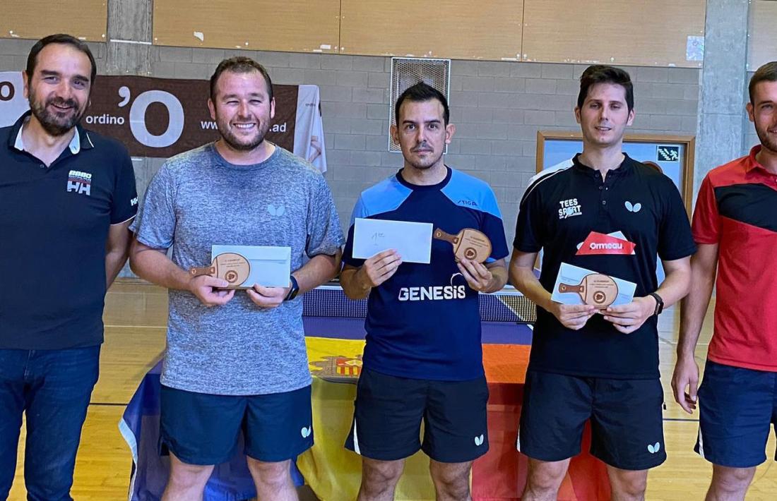 Marc Duran es va imposar a l'Open d'Andorra de tennis taula.