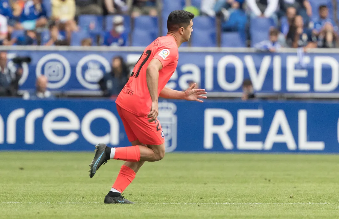 Pau Casadesús, juvenil del Gimnàstic Manresa, va debutar amb gol a segona divisió.