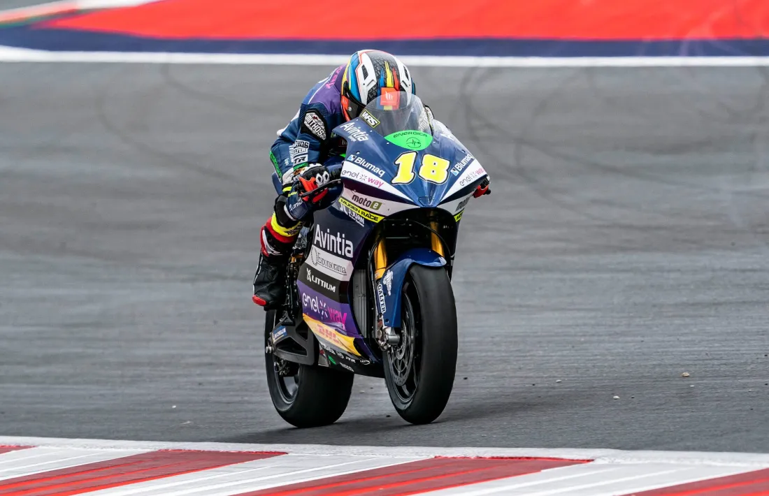 Xavi Cardelús, al Red Bull Ring.