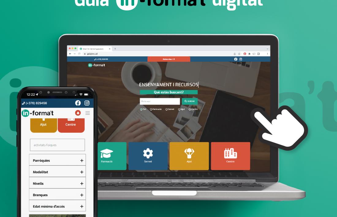 Imatge del format digital de la guia jove.