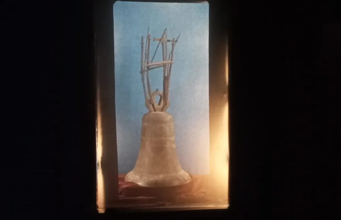 La peça formava part fins aquest estiu de l’audiovisual del Museu Postal. 