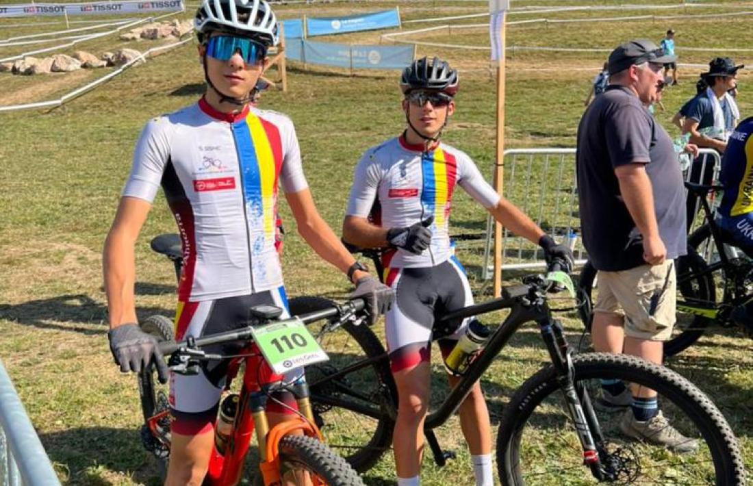 Adrià Regada i Roger Turné als Mundials.
