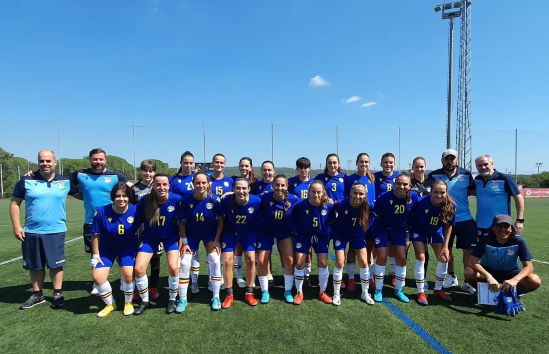 La selecció femenina absoluta, de 'pretemporada'.