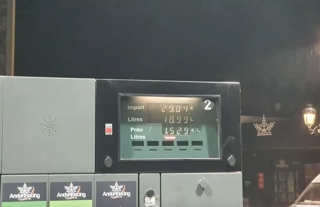 Una estació de servei.