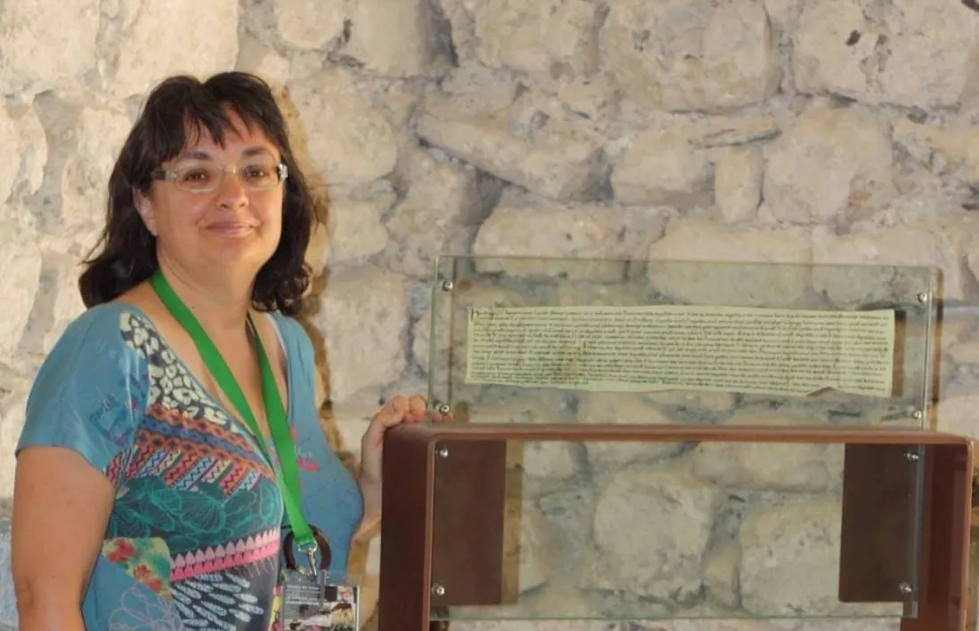 Montse Riu, dels Amics de la Vall de Caboet