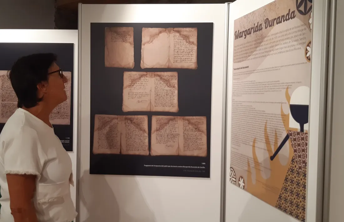 La mostra, a la sala que porta el nom de Sergi Mas, romandrà fins al dia 24. 