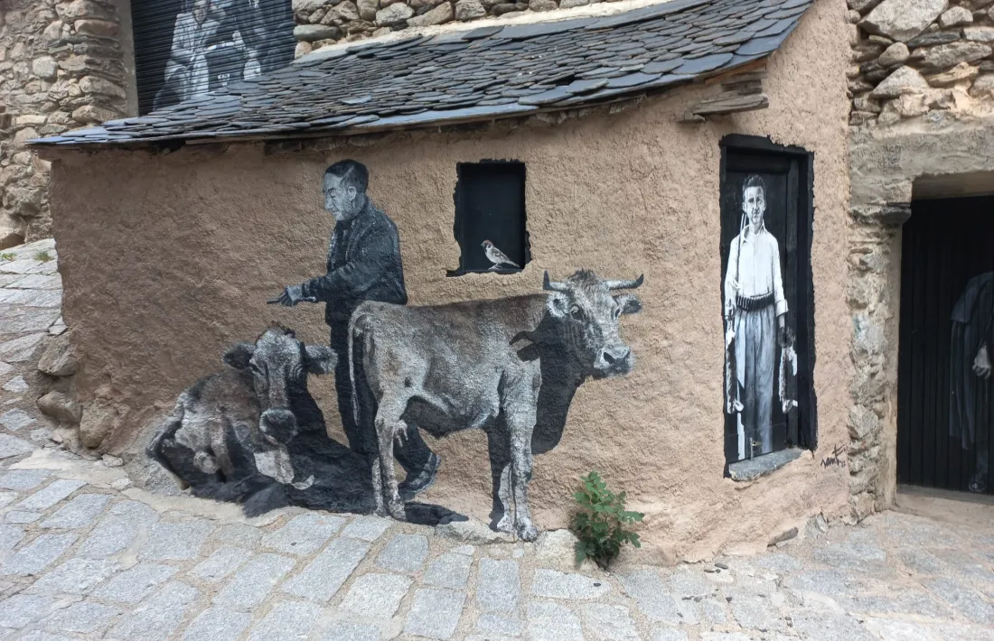 Un dels murals de Samantha Bosque.