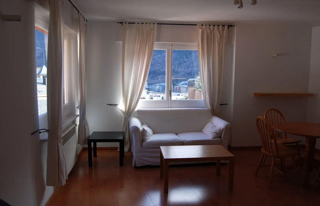 Un dels pisos de l'hostal Calones.