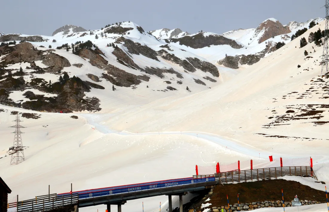 Imatge d'arxiu de les pistes de Baqueira Beret. 