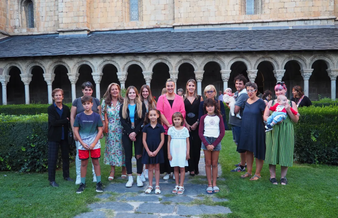 Una de les fotos de grup fetes en aquesta quarta trobada d’Urgells. 