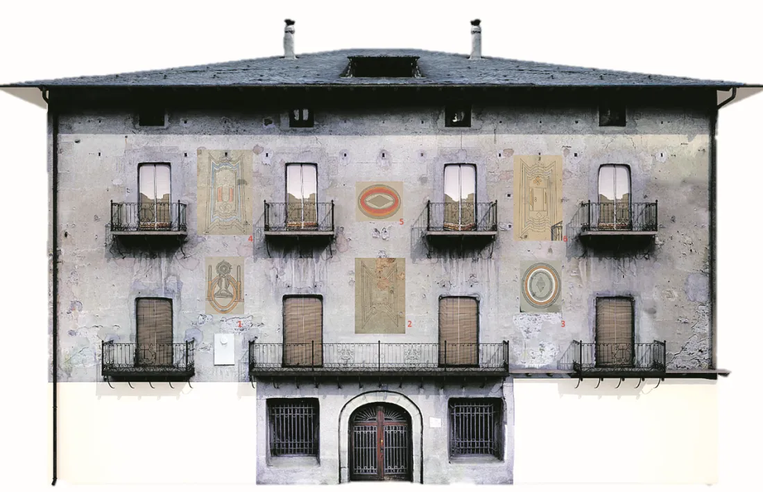 La reconstrucció dels medallons s’ha pogut fer a partir dels calcs efectuats el 2017 i de fotografies històriques.