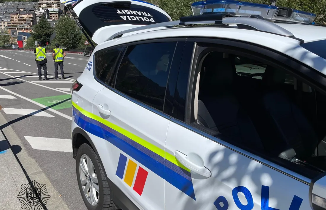 Un control de la policia.