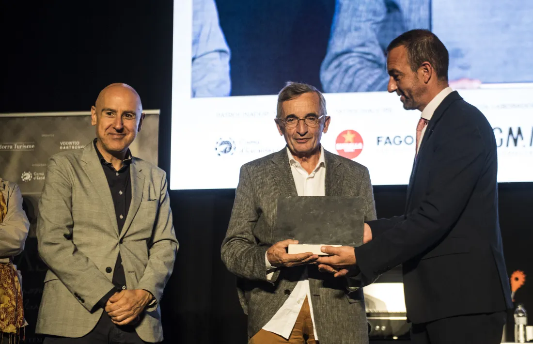 Michel Bras, reconegut amb el primer premi Andorra Taste.