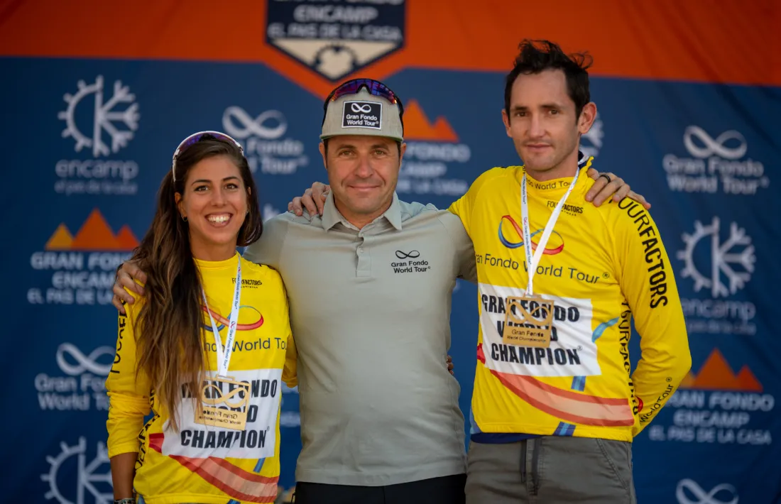 Berta Bassols i Willie Smit es van imposar a la categoria absoluta de la Gran Fondo.