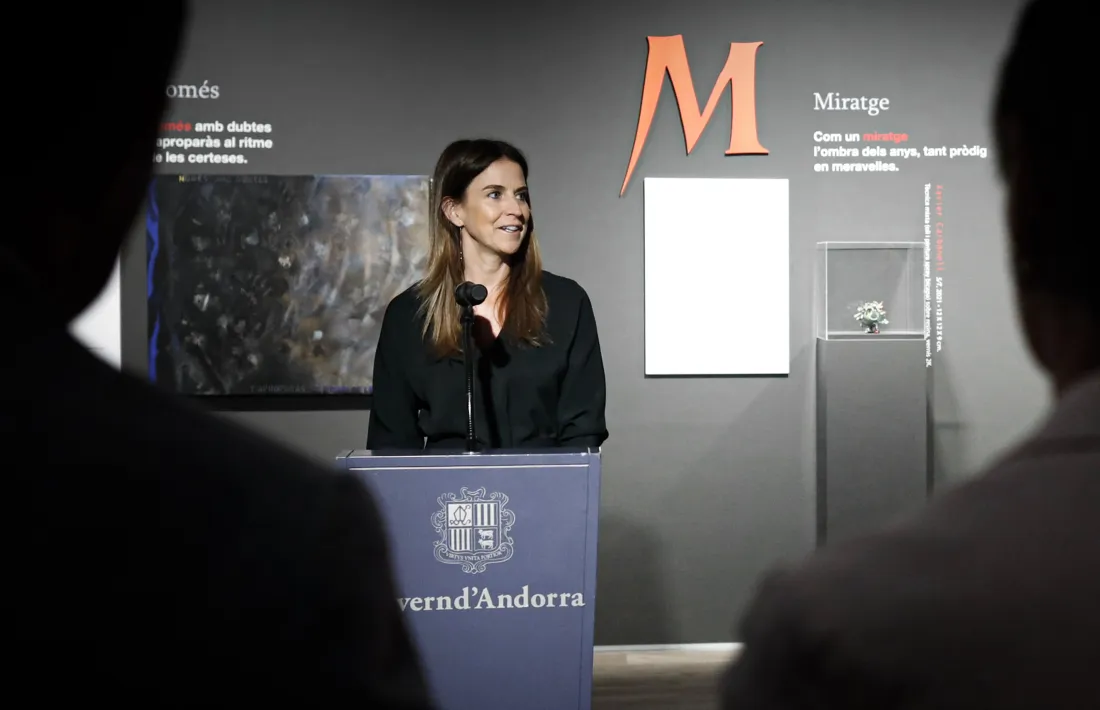 La ministra de Cultura i Esports, Sílvia Riva.