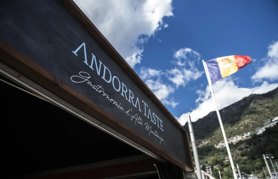 Tres centenars i mig de persones procedents de 26 països han participat en l’Andorra Taste de forma presencial: un excel·lent començament.