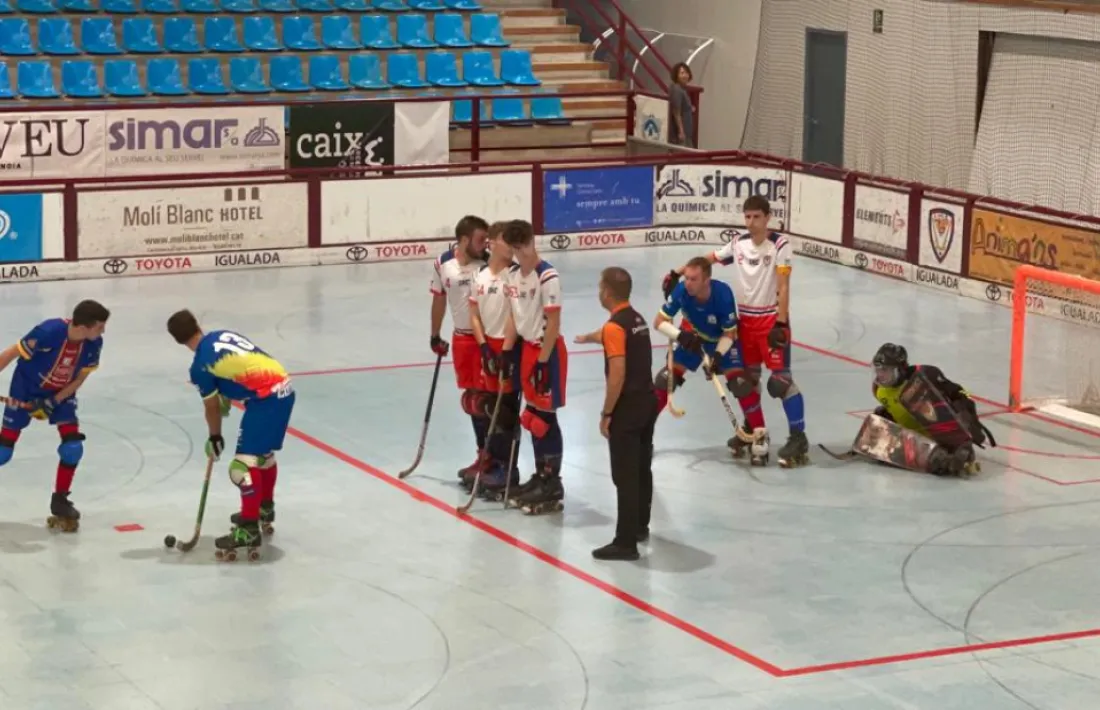 L'Andorra HC va perdre ahir contra l'Igualada.