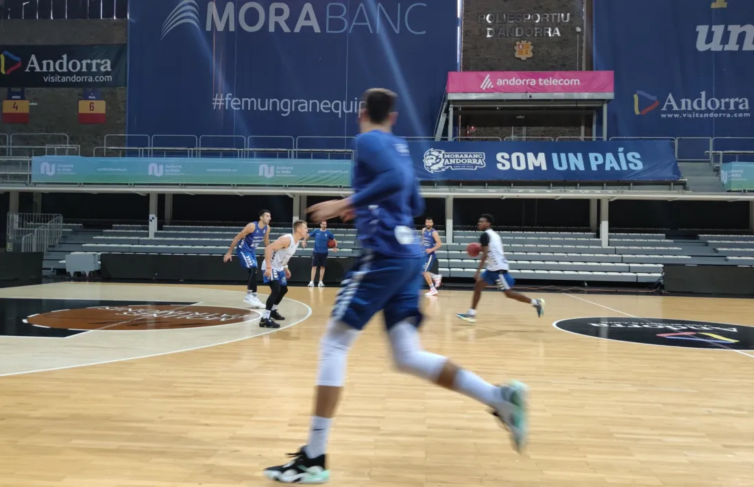 Els de Lezkano es van entrenar ahir.