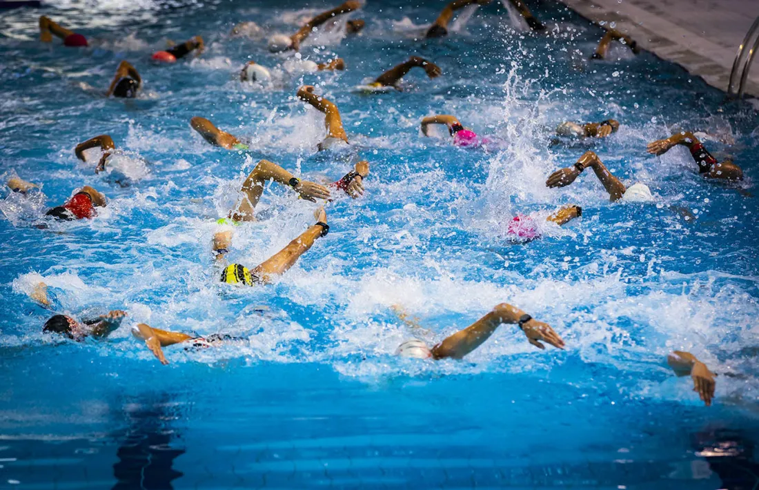 La triatló que s'ha celebrat aquest cap de setmana a Andorra la Vella.