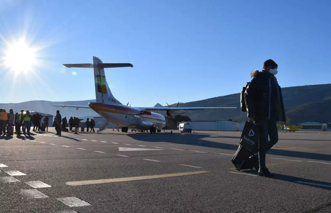 L'aeroport Andorra-la Seu d'Urgell.