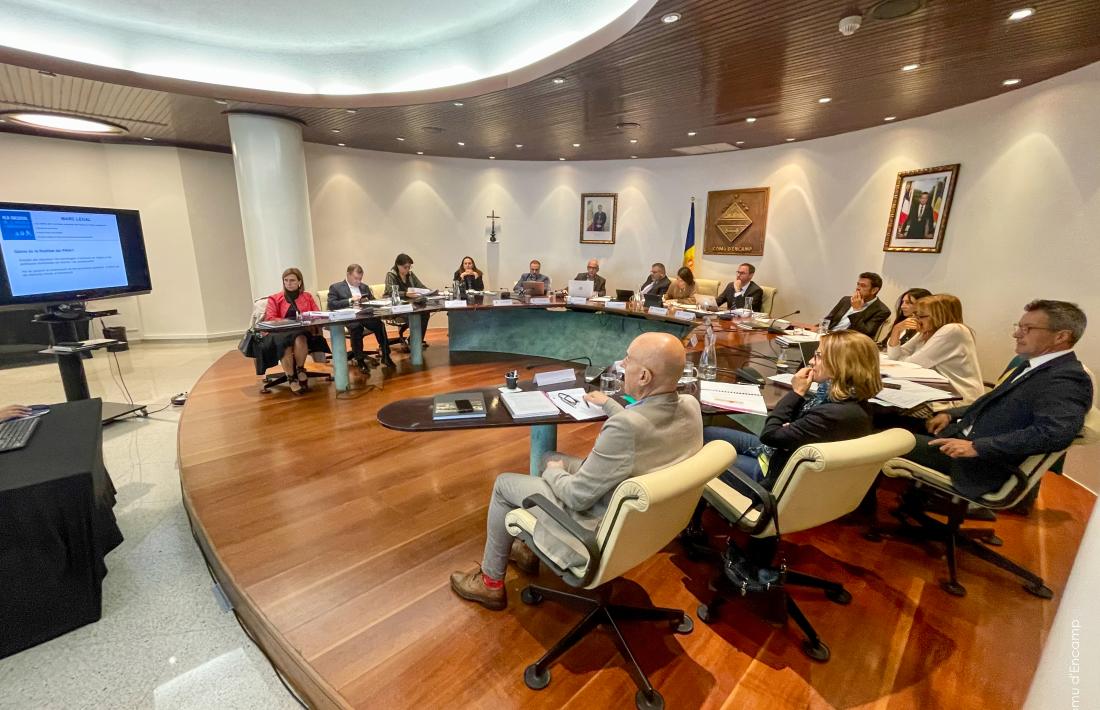 La reunió de cònsols, celebrada a Encamp.
