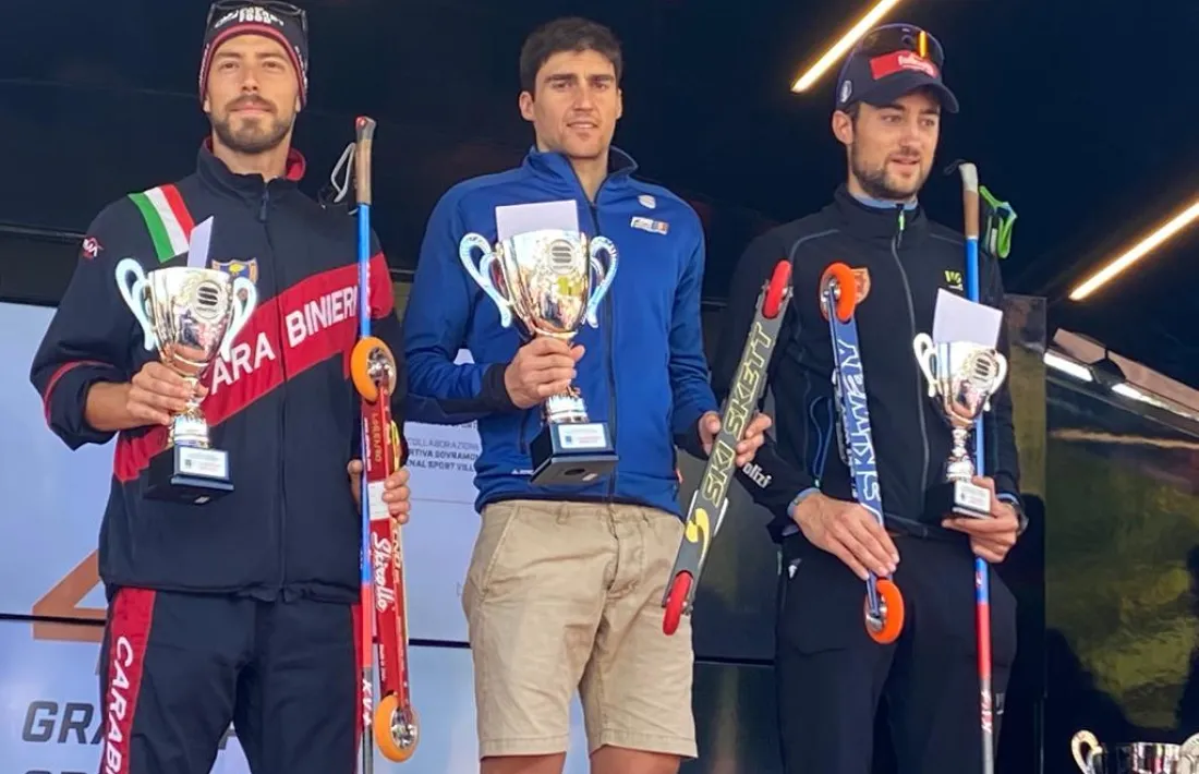 Irineu Esteve, al lloc més alt del podi.