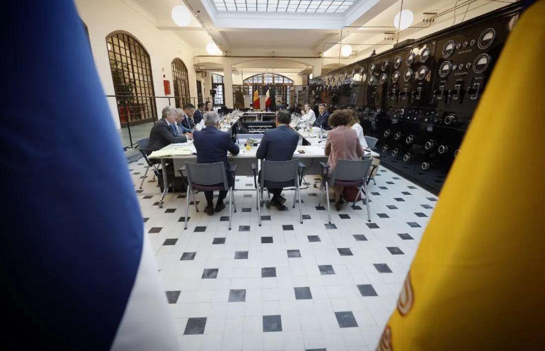 Una de les reunions del 6è Diàleg Transfronterer entre Andorra i Occitània.