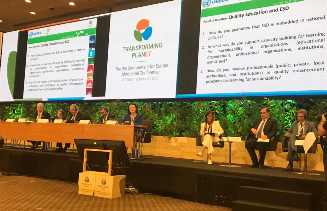 Un moment de la trobada que s'està celebrant a Xipre.