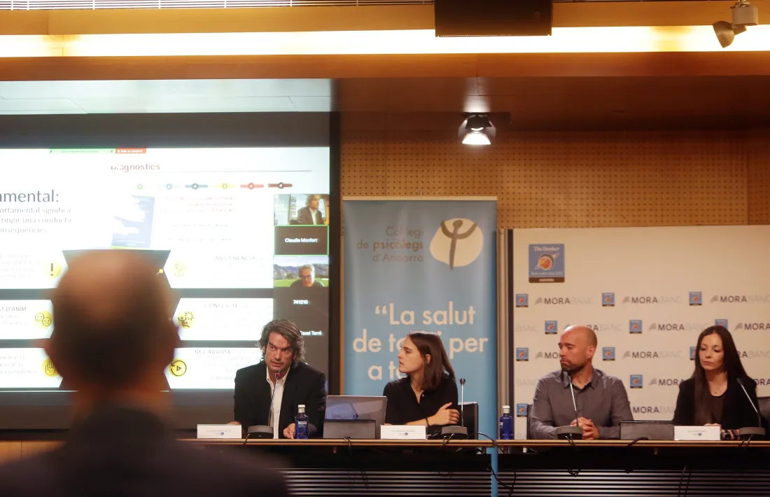 Un moment de la jornada, aquest matí. 