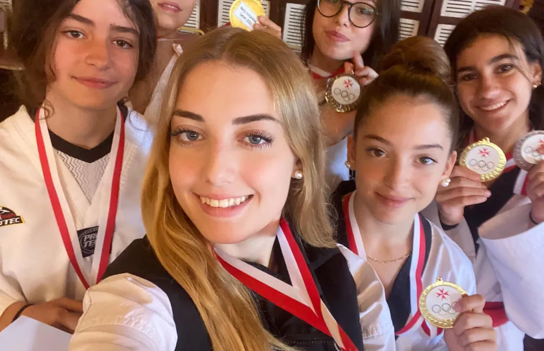 El Taekwondo Club Andorra, a Malta.