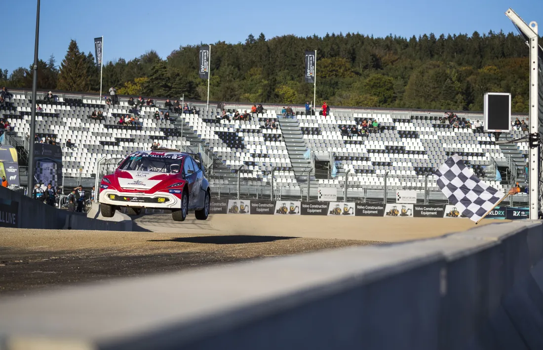 Raül Ferré, patrocinat per Immobiliària CISA, al circuit d’Spa-Francorchamps.