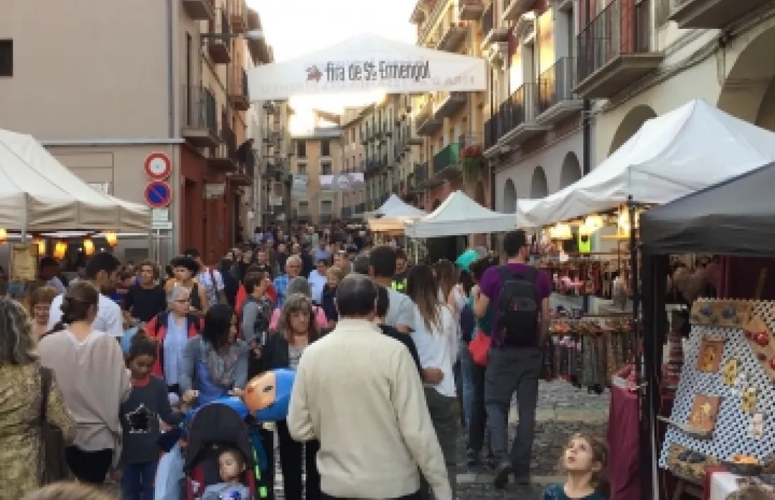 Imatge d'arxiu de la fira de Sant Ermengol. 