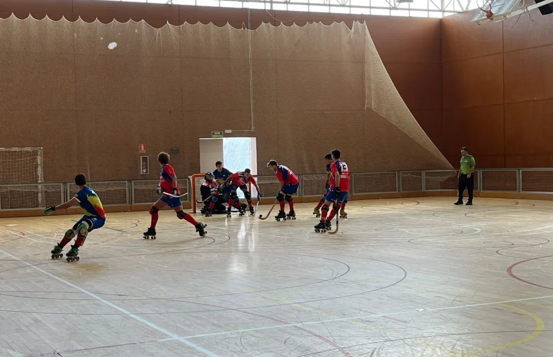 L’Andorra Hoquei Club, contra el Ribes.