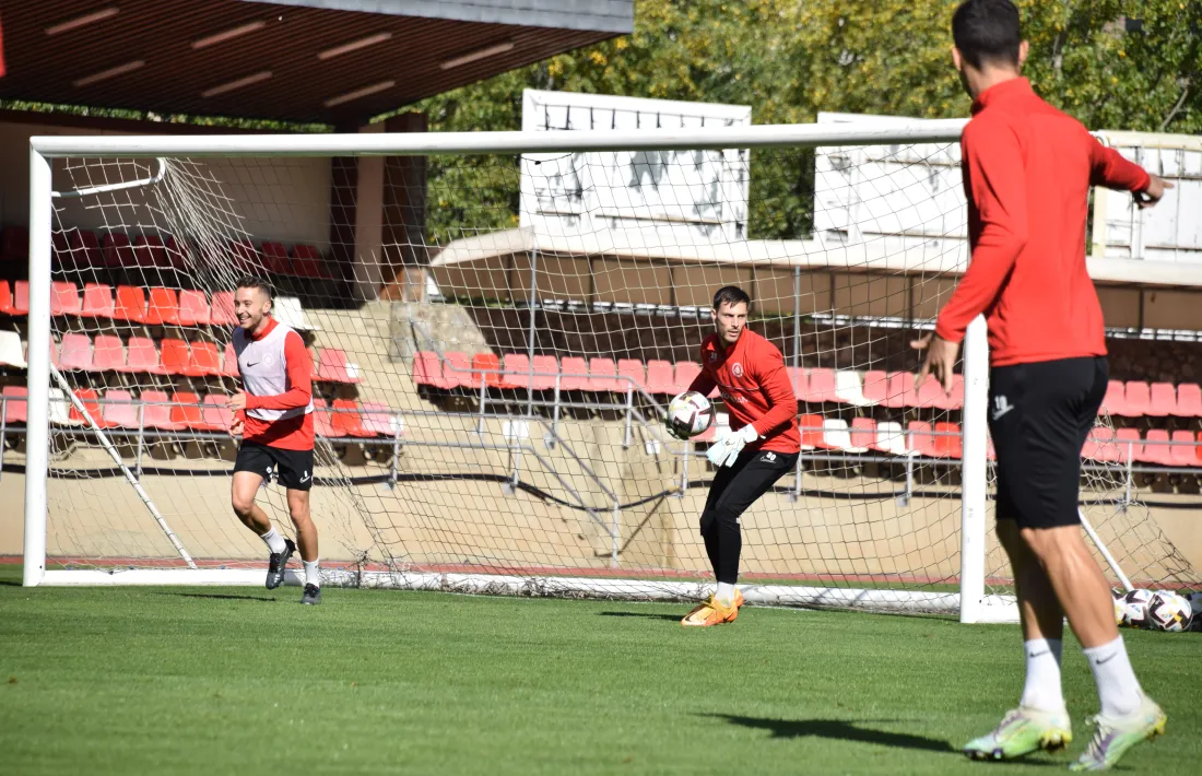 Marc Vidal, amb l’FC Andorra.