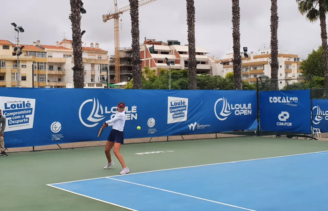 Vicky Jiménez, a Loulé.