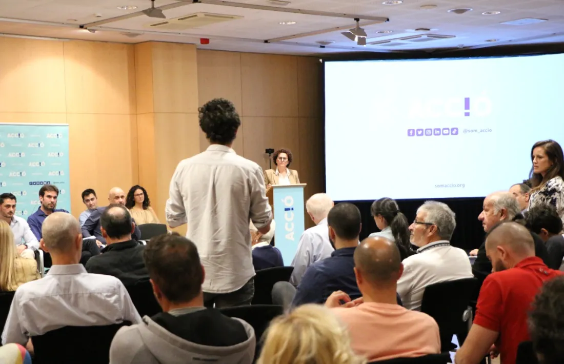 Acció va donar el tret de sortida al nou projecte polític el passat 21 de setembre.