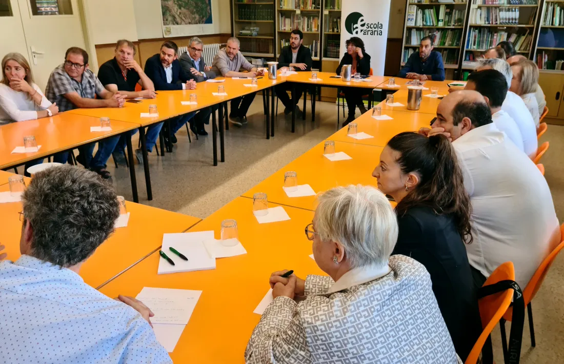 Reunió prèvia, celebrada el passat mes de setembre. 