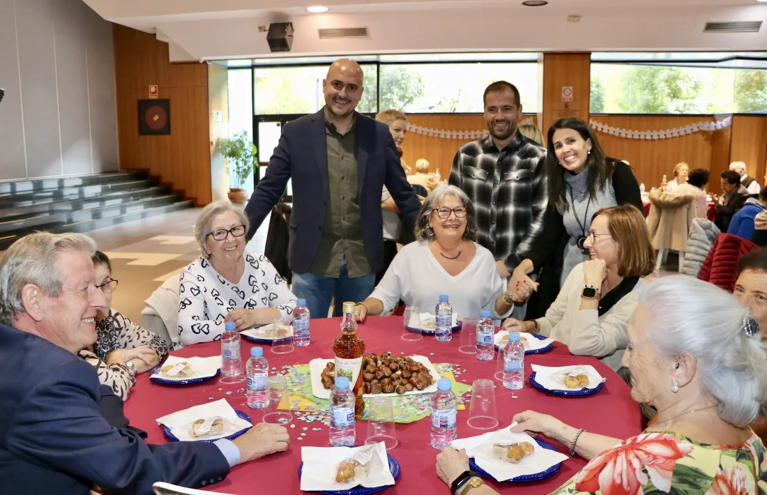 La castanyada de la gent gran s'ha celebrat aquesta tarda.