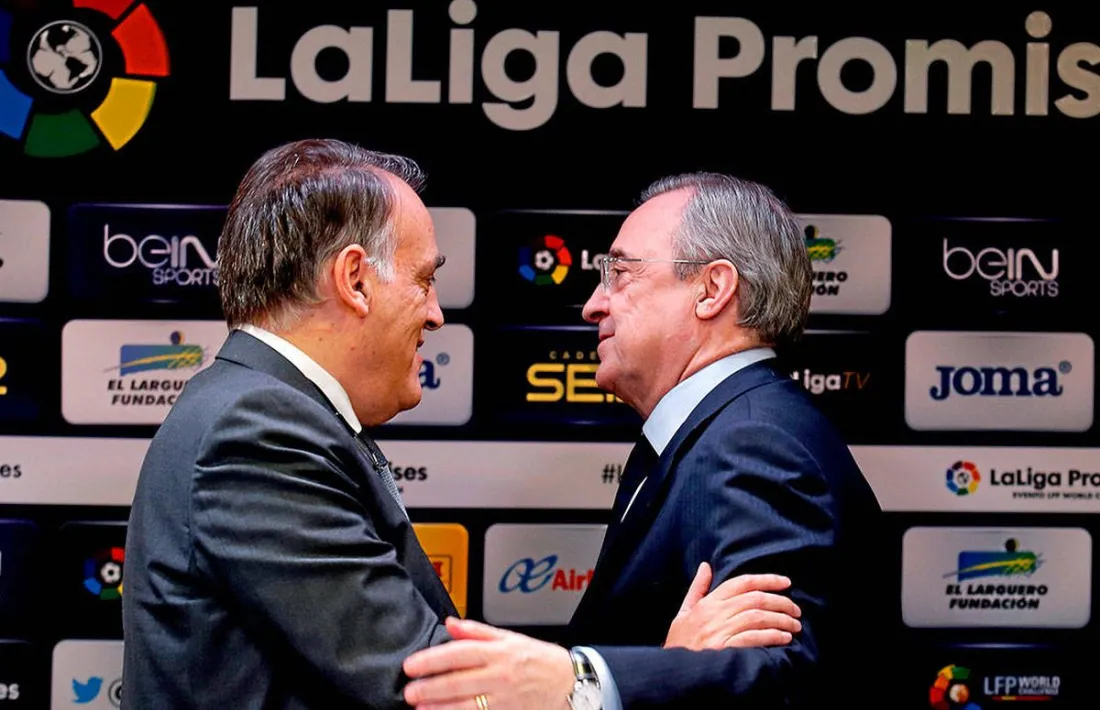 Tebas i Florentino Pérez, ‘la guerra’.