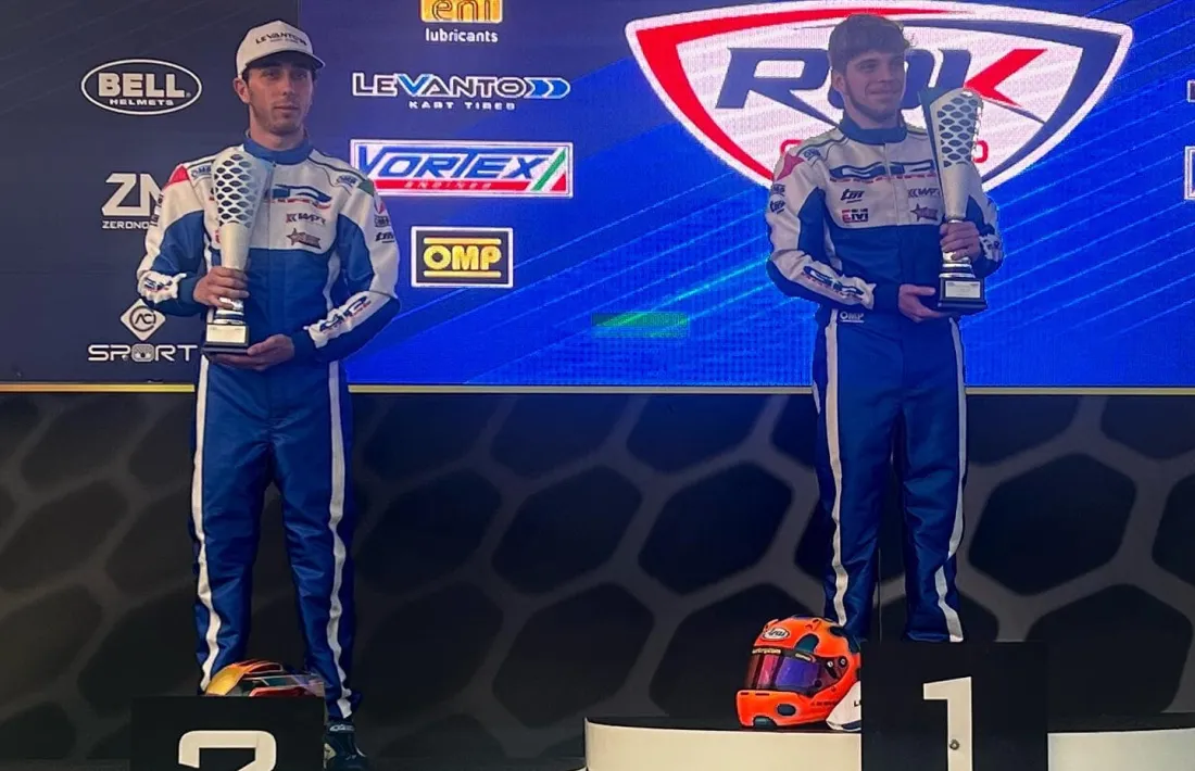 Àlex Machado, segon a la Copa Rok.