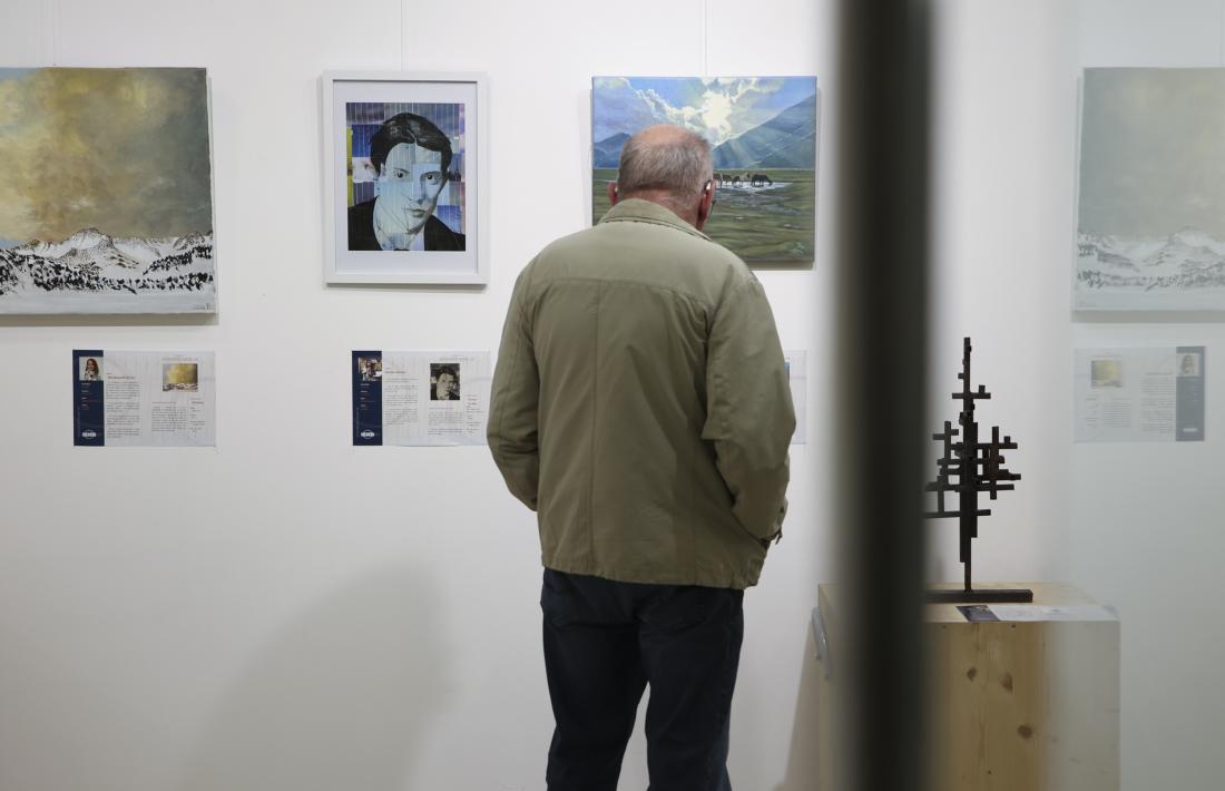 Arrenca la tercera edició de Circul’art amb l’exposició de les dotze obres a la Llacuna