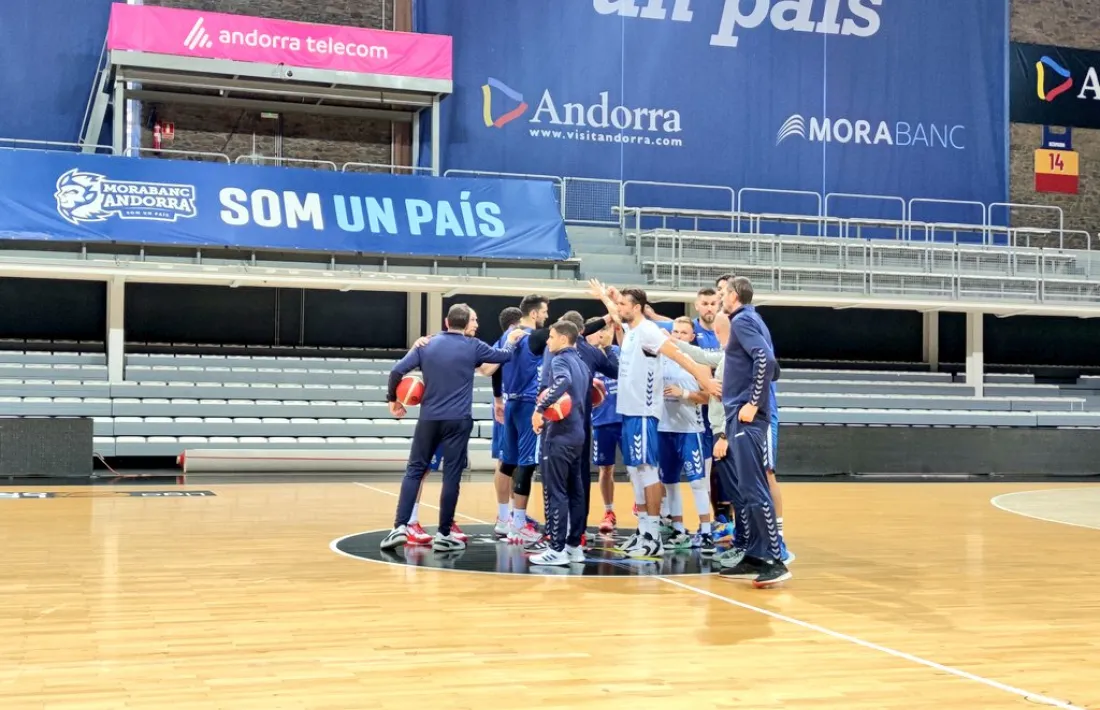 El BC MoraBanc va viatjar ahir al matí cap a Palència i avui s’enfronta a l’equip dirigit per Pedro Rivero.