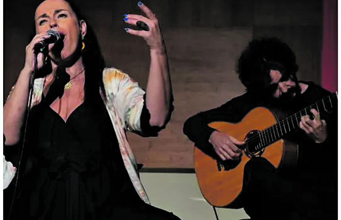 Rita Barber, a la sala Immaculada de la Seu. 