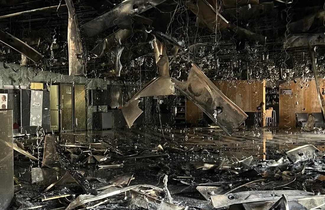 Interior del centre de congressos.