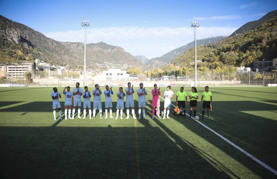 L'Atlètic Club Escaldes no va tenir rival ahir a la tarda.