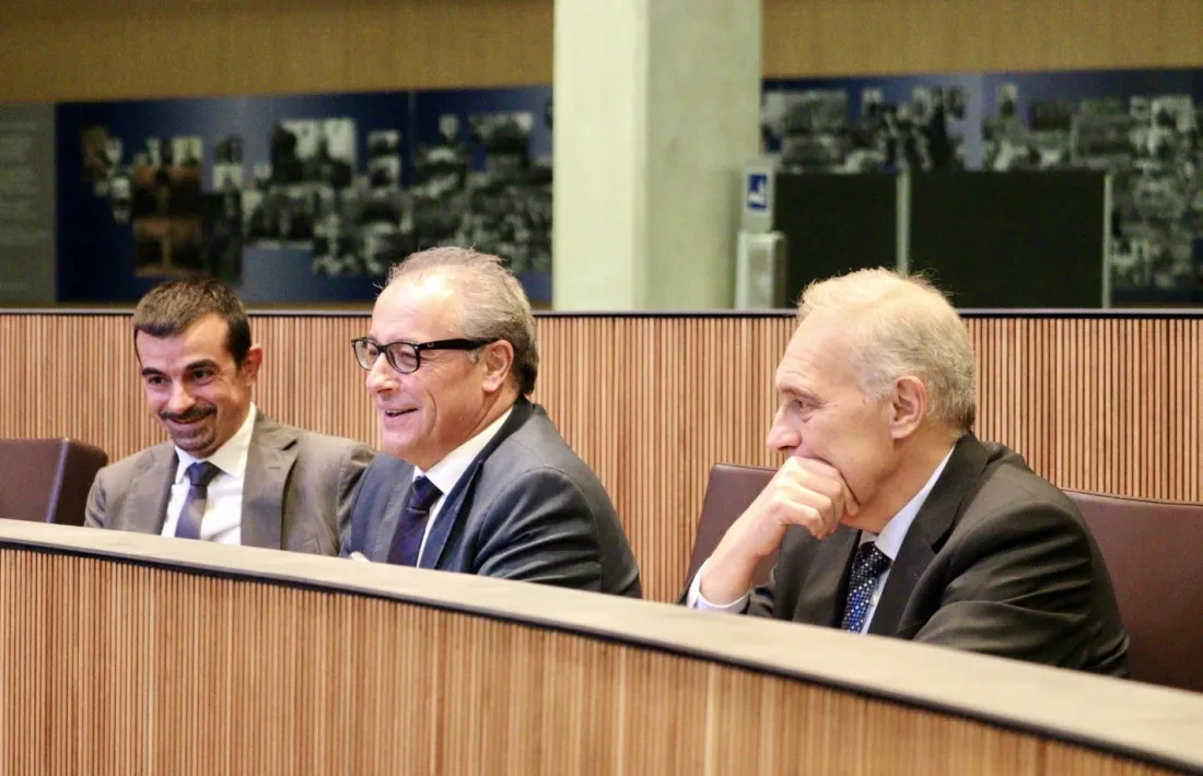 Els parlamentaris de Terceravia en la darrera sessió de Consell General.